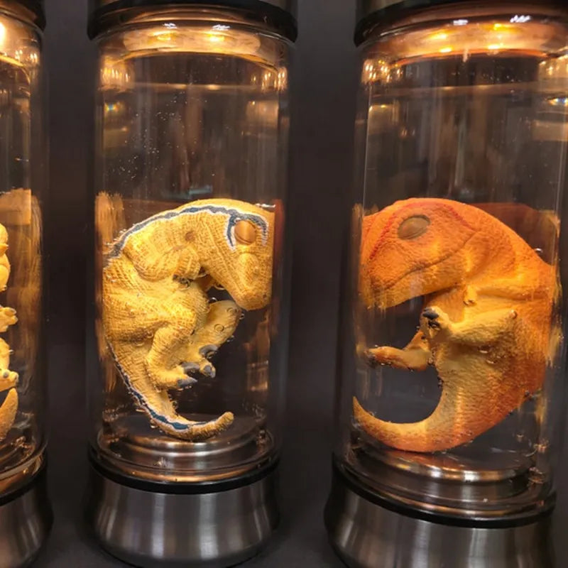 Led Dinosaur Embryon Jar Jurassic World Jurassic Park Velociraptor Blue Embryo Jar Movie Prop Replica