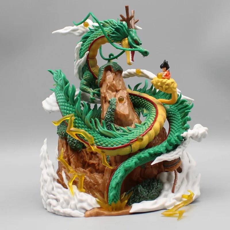 25cm Dragon Ball Z Figures GK Shenron Son Goku Decorative Figure Toys Gift Kids