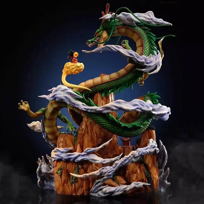25cm Dragon Ball Z Figures GK Shenron Son Goku Decorative Figure Toys Gift Kids