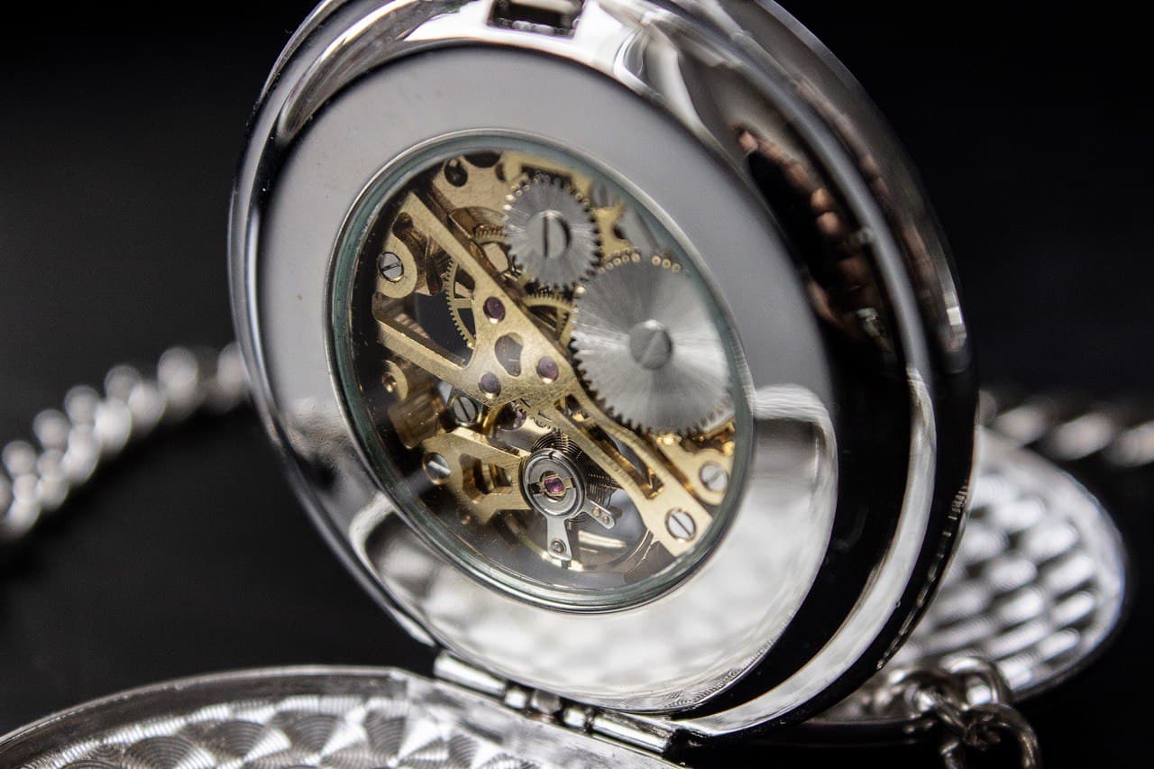 Continental Hotel Pocket Watch John W. Pendant coin. Watch