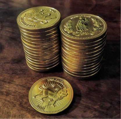 Continental Hotel gold coin. Adjudicator coin.