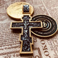 Prayer Orthodox cross John Wick crucifixion Slavic cross. Christianity big cross. John Wick coin. Continental Hotel pendant